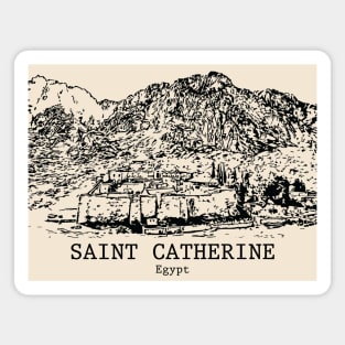Saint Catherine - Egypt Magnet